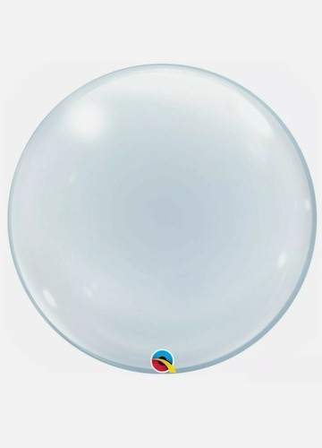 Qualatex clear deco bubble - clear,