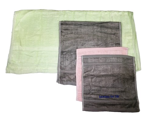 Bamboo piece towel - bamboo, in