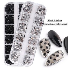 Diamond Nail Art Craft Nail Rhinestones Studs Nail Art Decorations Supplies Kits