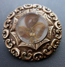 Victorian Hair Work Ornate