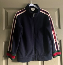 Gucci navy zipper tracksuit
