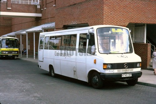 35mm slide university bus - 35mm,