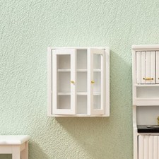 Dollhouse Wall Cabinet Wooden
