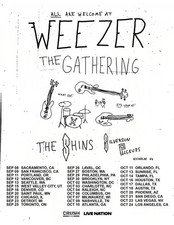 Weezer The Gathering Tour 2026