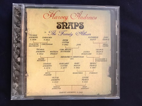 Snaps harvey andrews cd - snaps,