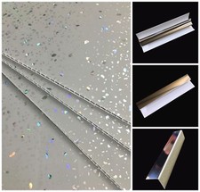 Grey sparkle wall panels - sparkle,
