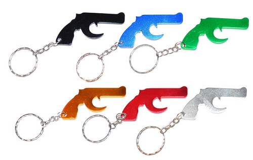 Revolver keyring bottle opener - keyring,