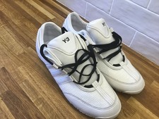 ADIDAS Y-3 TRAINERS  SZ7 WHITE