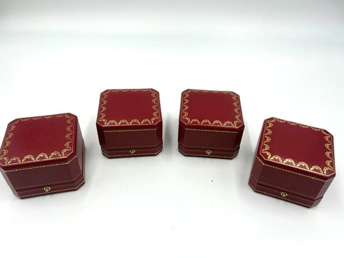 Cartier ring box - set, 4