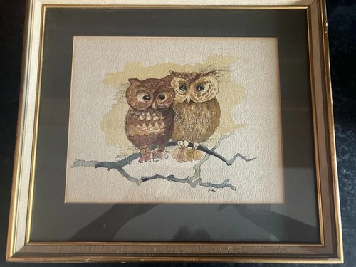 Vintage framed original - framed,