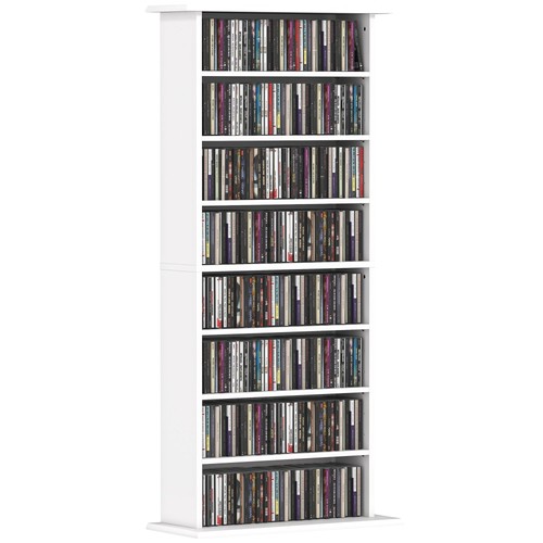 Homcom storage unit - cd,