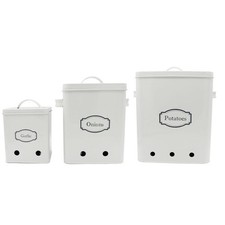 Kitchen Vegetable Storage Tins