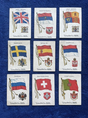 Typhoo tea ltd flags arms - tea, &