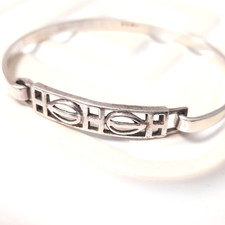 Vintage Sterling Silver Bangle