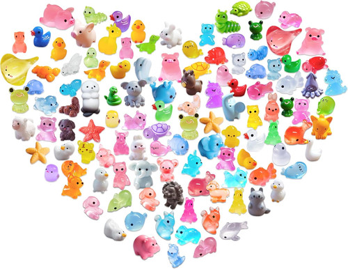 120pcs mini resin animals - 120pcs, animals,
