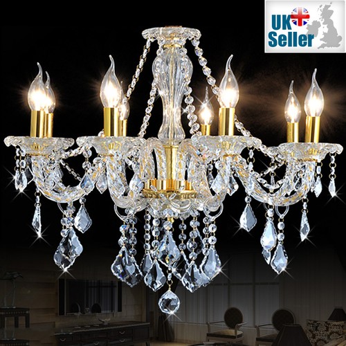 Genuine crystal chandelier - k9,