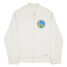 FANATICS Golden State Warriors Mens Bomber Jacket Grey USA L