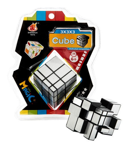 Mirror block puzzle cube brain - puzzle,