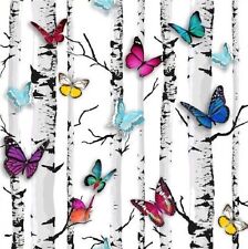 Muriva Wallpaper 102529  Emperors Garden  Butterflies Birch Tree NEW