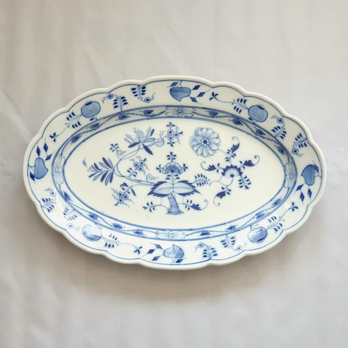 Meissen porcelain blue onion - meissen,