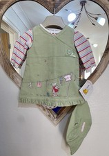 Humphreys Corner Green Corded Dress Hat & Top New With Tags