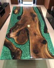Green Resin Dining Table