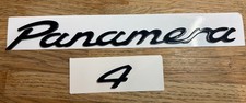 Porsche Panamera 4 Rear Badge