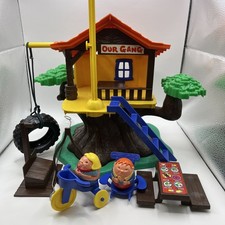 Vintage 1977 Airfix Weebles Wobble TreeHouse Play Set With Box Complete 