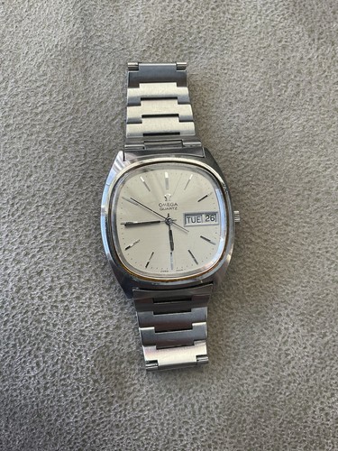 Omega silver men - silver, quartz
