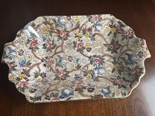 Maling chintz lustre bowl - maling,