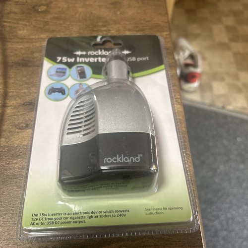 Rockland 75w inverter with usb - 75w,