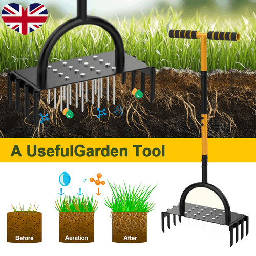Lawn aerator manual - lawn,