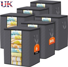 Clothes storage bags with - 6,