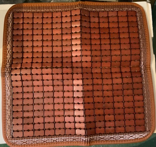 Car seat massage pad - , wooden