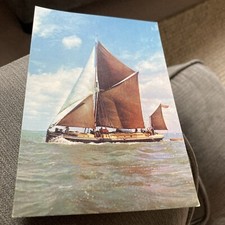 Barge Yacht. Beken. Dixon Post Card Not Posted