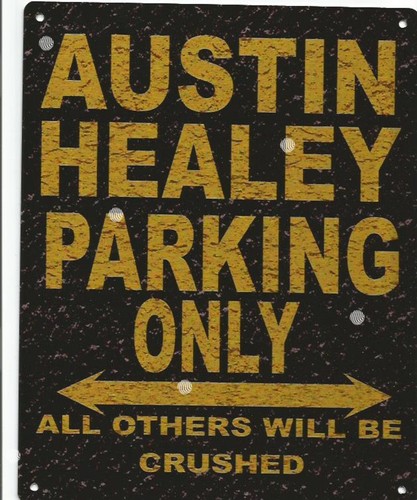 Austin healey rustic parking - healey,