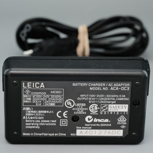 Original leica battery charger - battery,