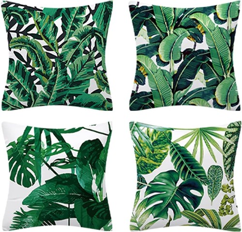 Set tropical leaves - set,