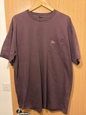 Patta Crew Neck T Shirt Maroon
