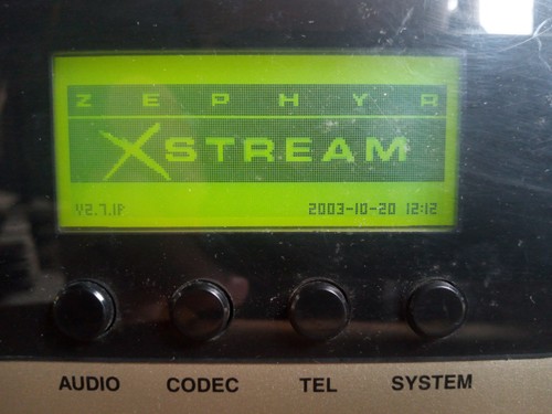 Telos zephyr xstream isdn - zephyr,