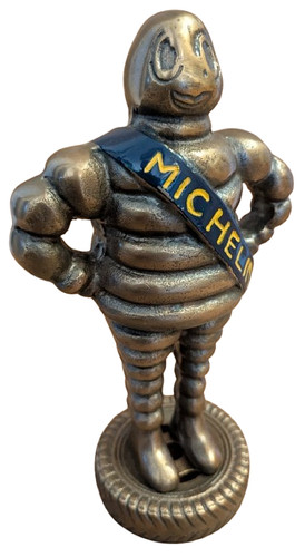 Michelin man metal - man, statue