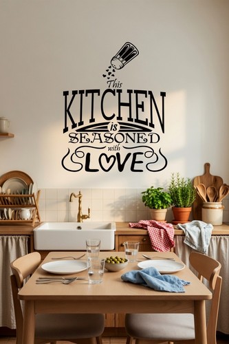 This kitchen seasoned with - kitchen,