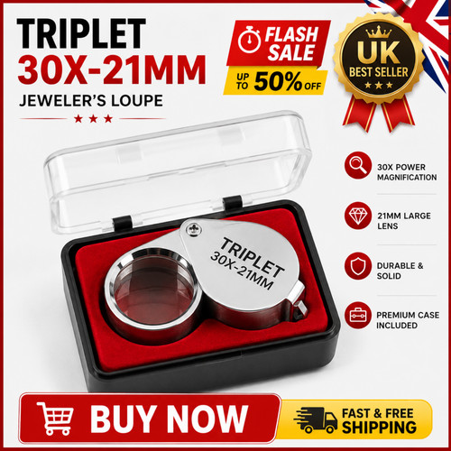 30x jewelers loupe magnifier - 30x,