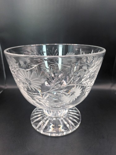 Vintage stuart crystal fleur - stuart,
