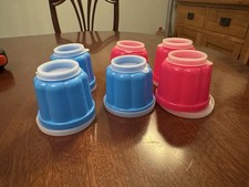 6 Individual Plastic Jelly