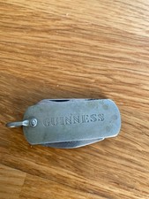 Vintage Guinness Irish Harp Pocket bottle oper and acrewdriver. Rare 1960's