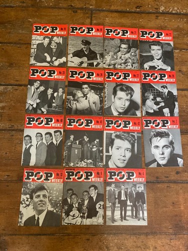 Pop weekly magazine 1963 - weekly,