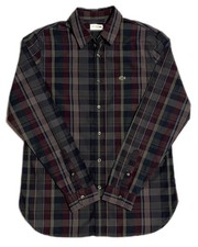 Lacoste slim fit check shirt