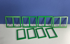 Dolls House Furniture HOBBY’S GREEN WINDOW FRAMES - Double & Single Bundle