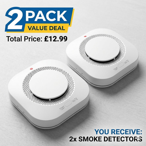 Smoke gas detector fire - &,